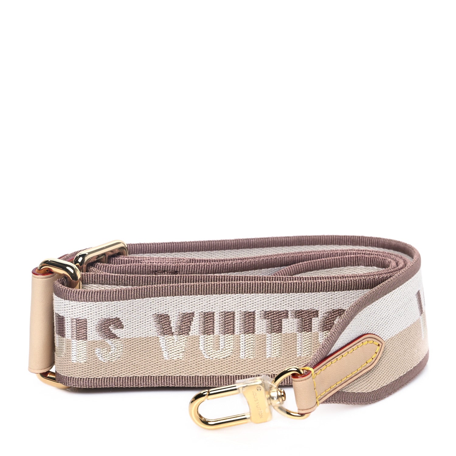 Louis Vuitton Jacquard Speedy Bandouliere 20 Shoulder Strap Beige 1 of 3