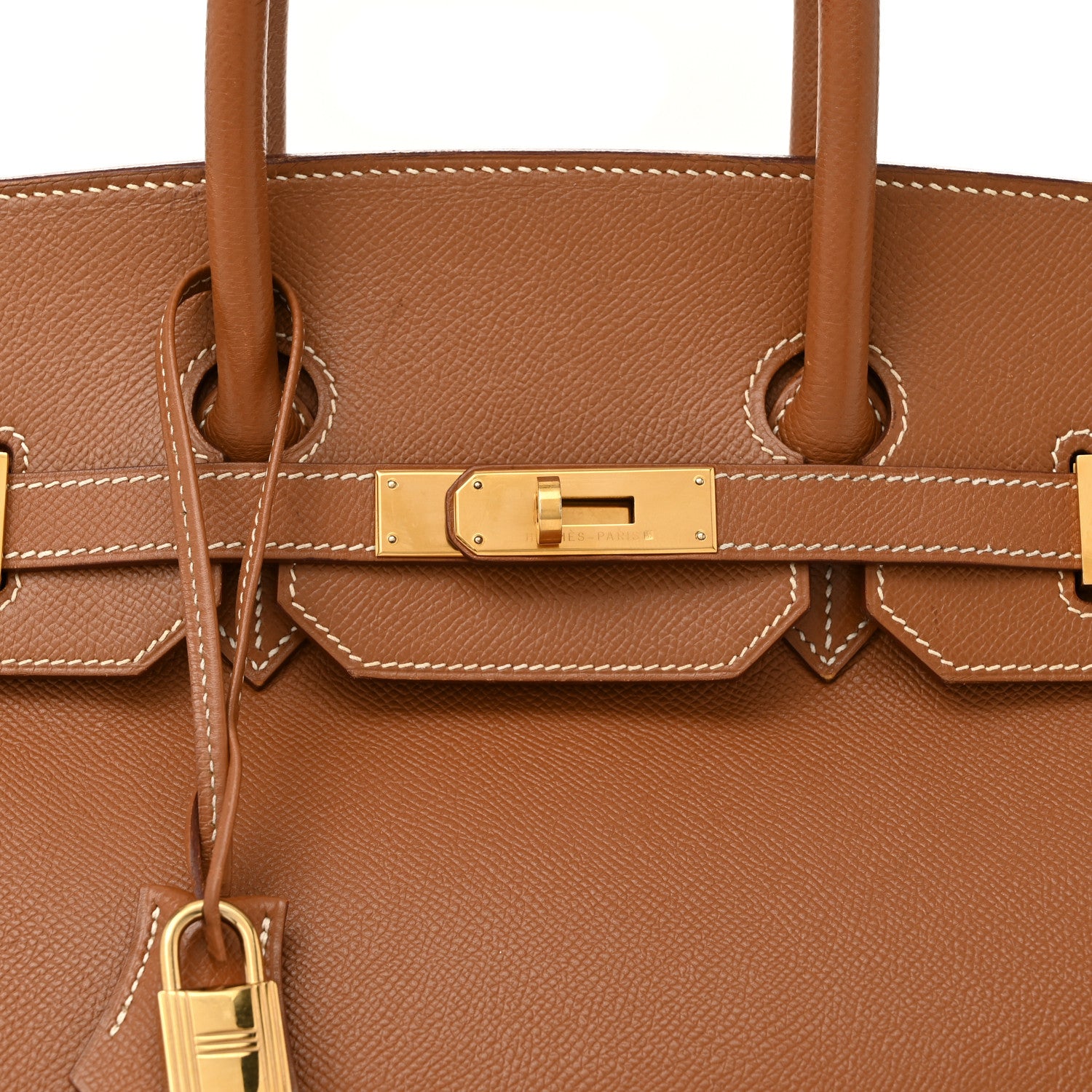 Hermes Courchevel Birkin 35 Gold 8 of 13