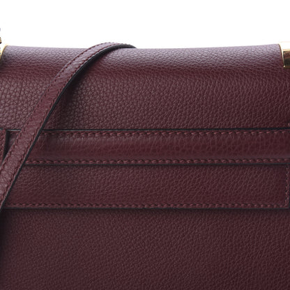 Valentino Garavani Grainy Calfskin Small My Rockstud Frame Bag Rubin 9 of 9