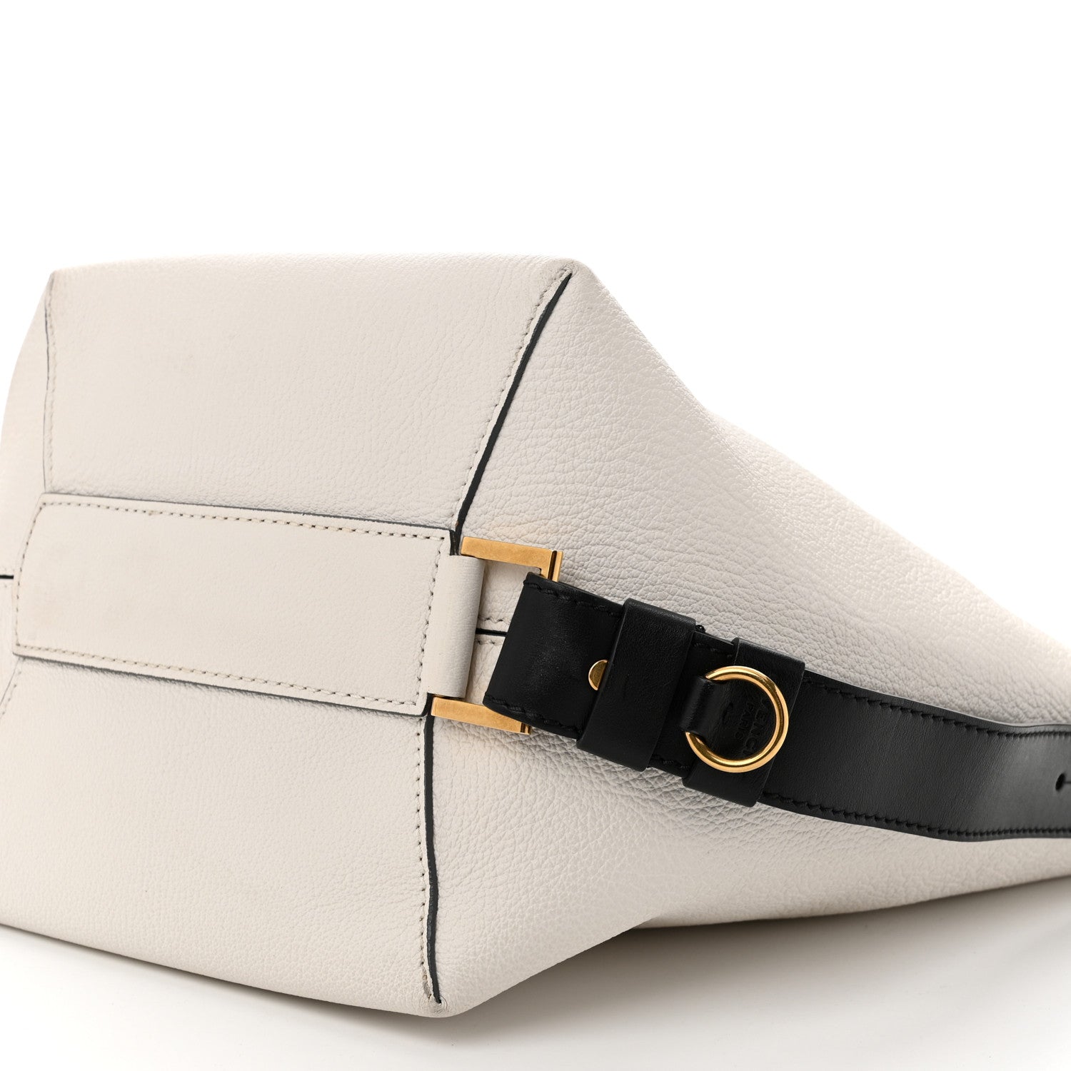 Givenchy Grained Calfskin Medium GV Bucket Bag White 9 of 9