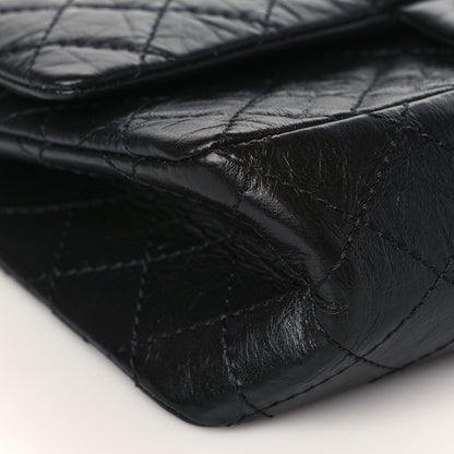 Chanel Aged Calfskin Quilted 2.55 Reissue 225 Flap So Black 8 of 9