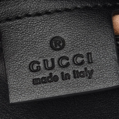 Gucci Calfskin Matelasse Small GG Marmont Shoulder Bag Black 6 of 8