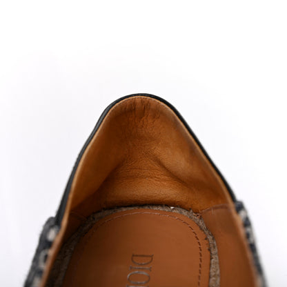 Christian Dior Oblique Mens Paradise Espadrilles 43 Beige Blue 9 of 13