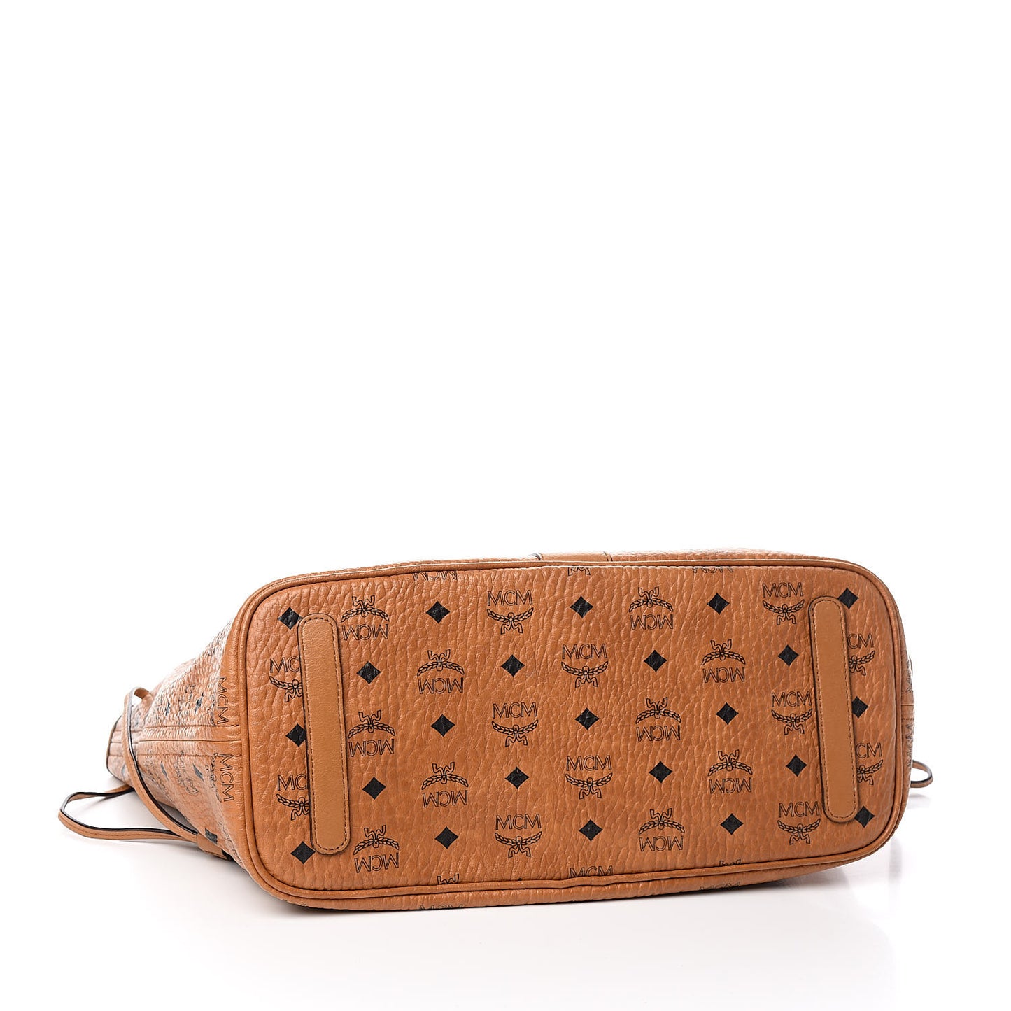 Visetos Medium Liz Reversible Shopper Tote Cognac