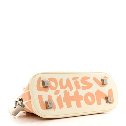 Louis Vuitton Graffiti Alma Horizontal Peach 4 of 11