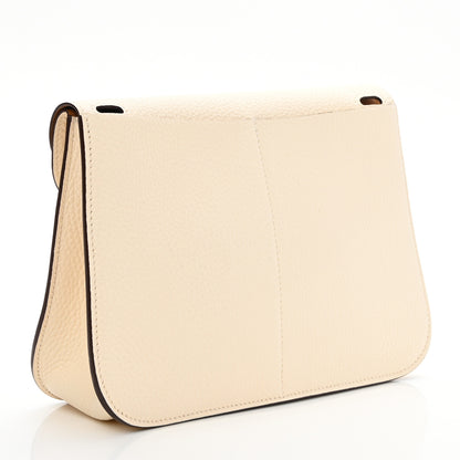 Hermes Taurillon Clemence Verso Halzan 25 Nata Sesame 3 of 12