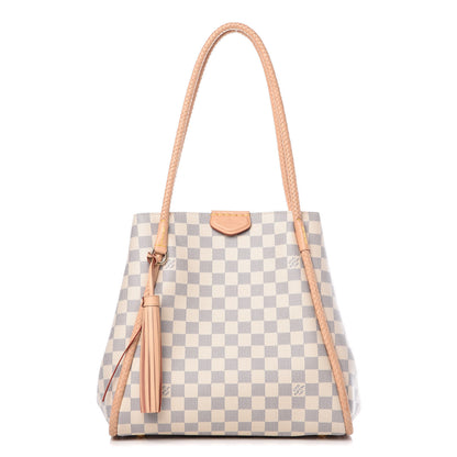 Louis Vuitton Damier Azur Propriano Rose Ballerine 1 of 16