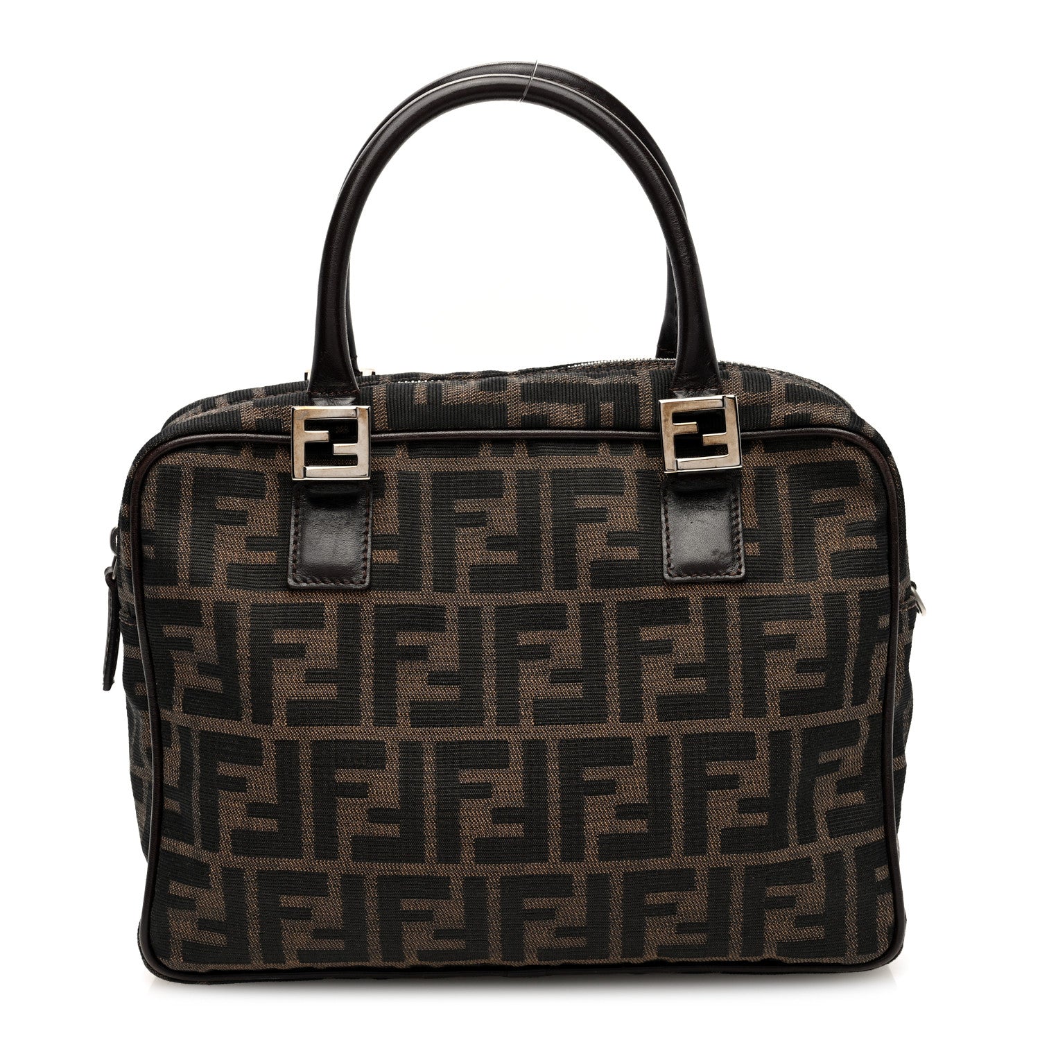 Fendi Zucca Top Handle Bag Tobacco 1 of 10