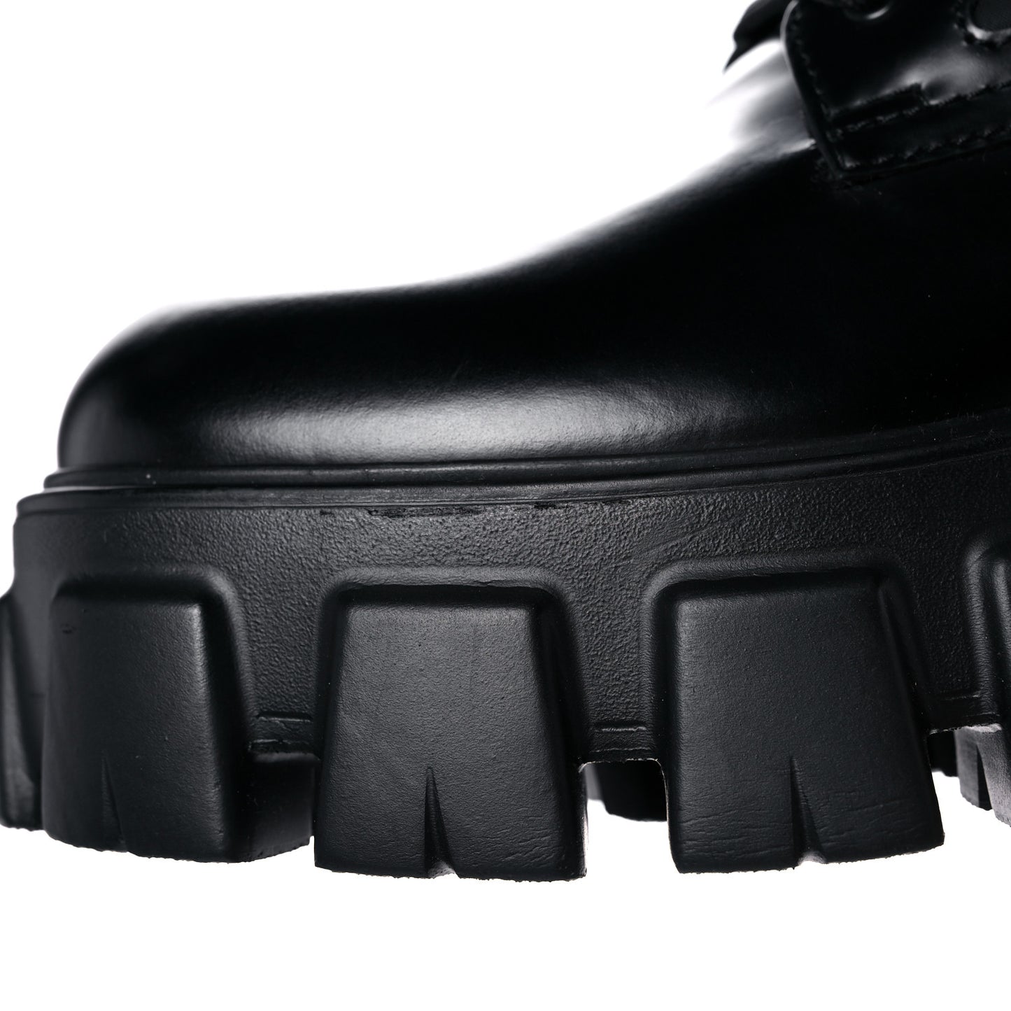 Spazzolato Rois Re-Nylon Metal Triangle Logo Monolith Pouch Pocket 55mm Boots 38 Black