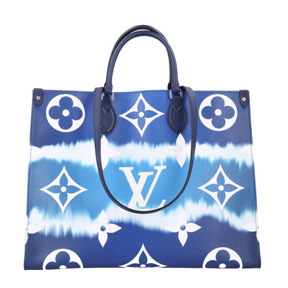 Louis Vuitton Monogram Escale Onthego GM Blue 1 of 8