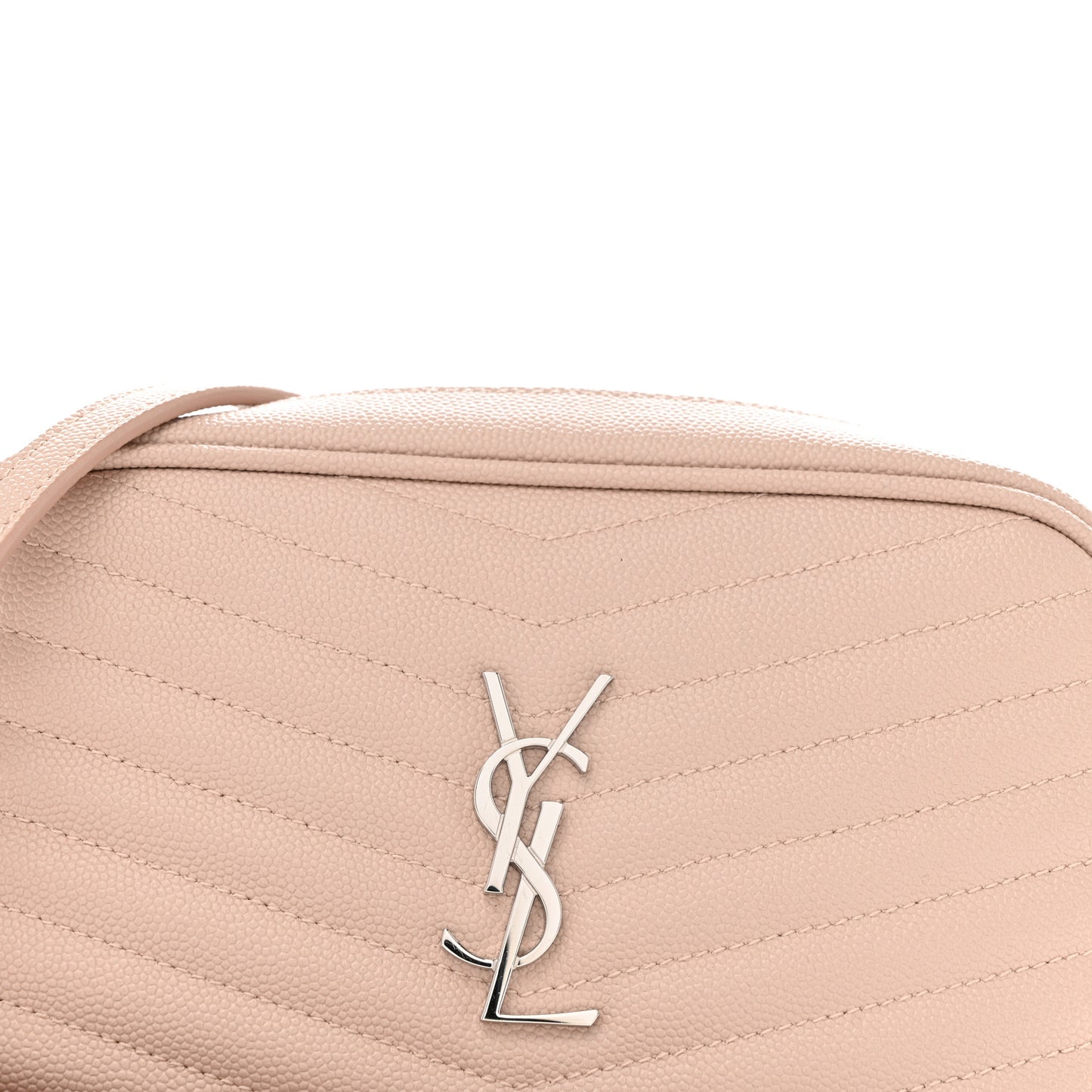Grain De Poudre Matelasse Monogram Mini Lou Camera Bag Marble Pink