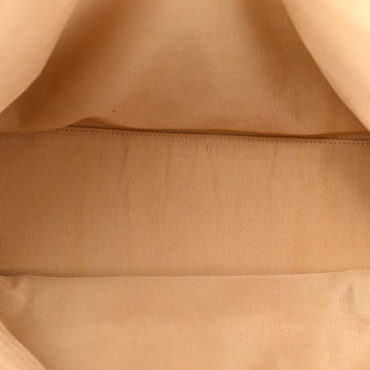 Chanel Calfskin Quilted Large CC Crown Tote Beige 6 of 18