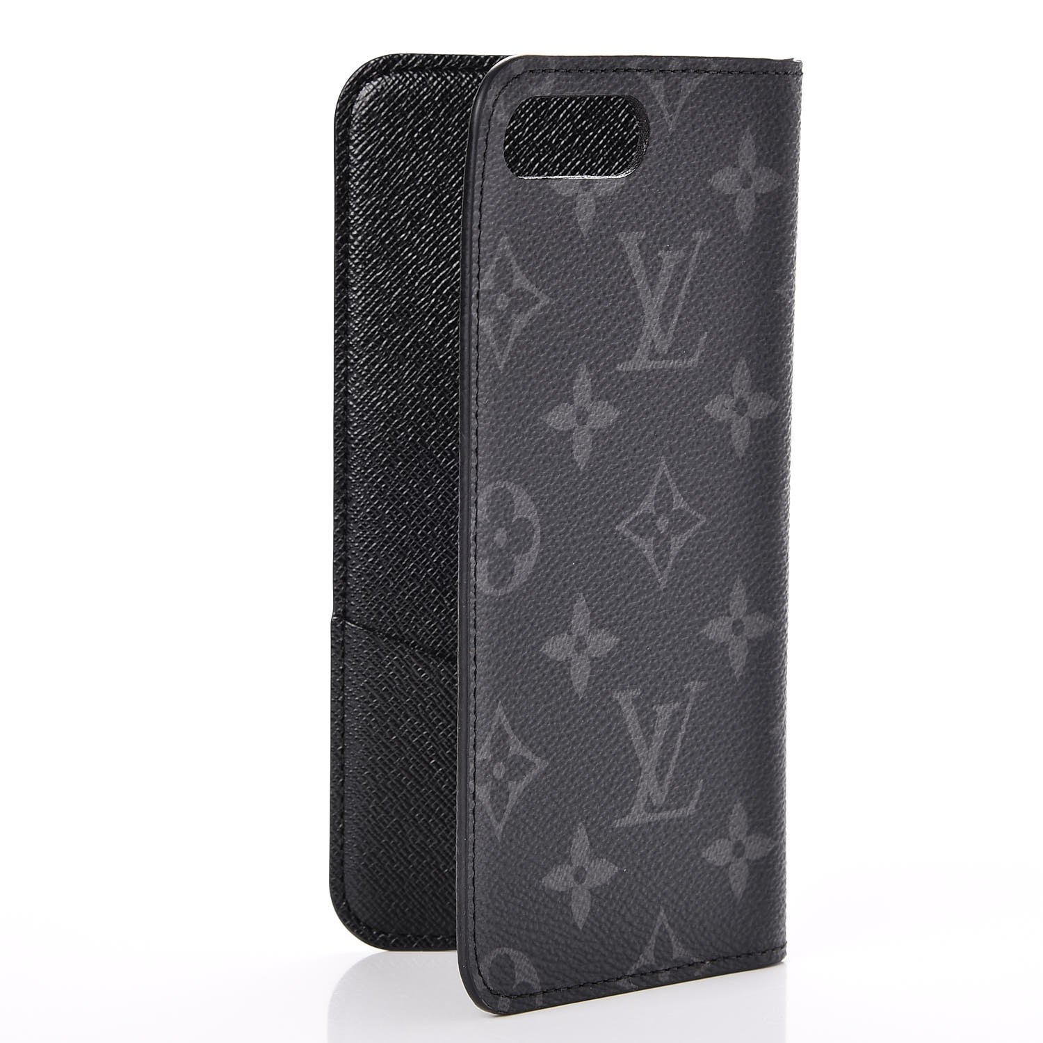 Louis Vuitton Monogram Eclipse iPhone 7 Plus Folio Case 3 of 6