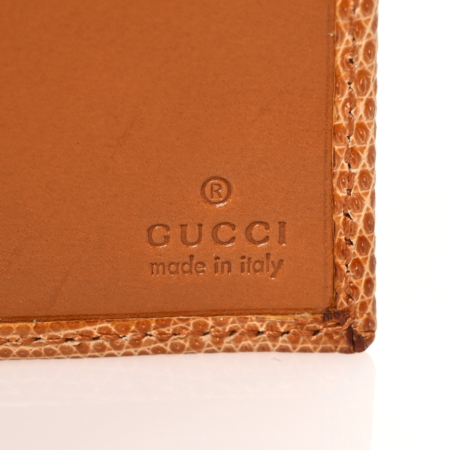 Gucci Lizard Long Wallet Brown 6 of 6