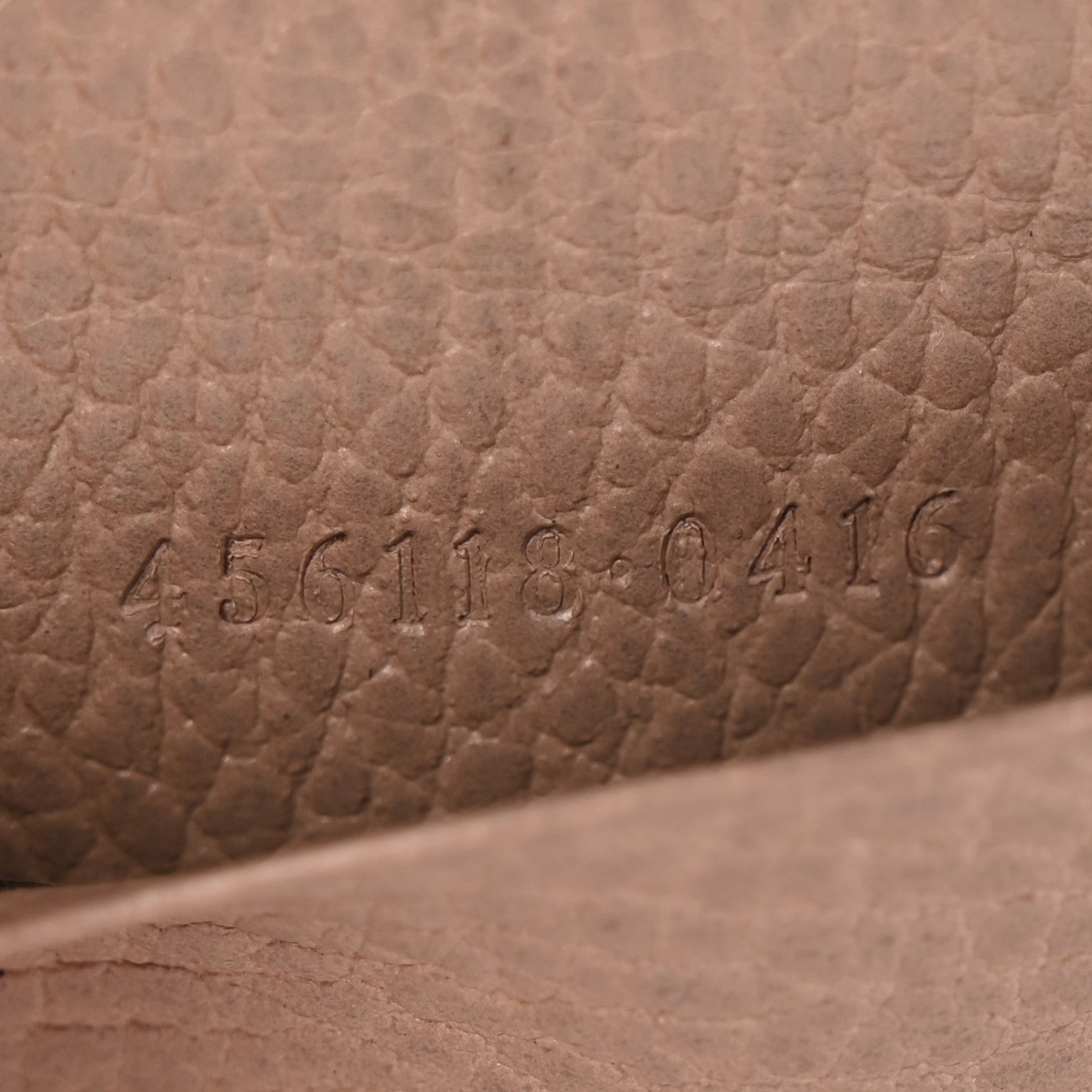 Gucci Dollar Calfskin GG Supreme Monogram GG Marmont 6 Key Holder Case Porcelain Rose Beige Ebony 7 of 9