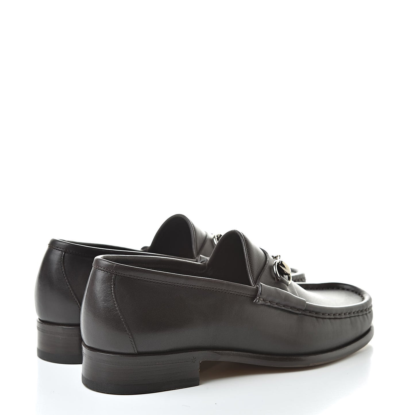 Calfskin Mens 1953 Horsebit Loafers 41 Marrone