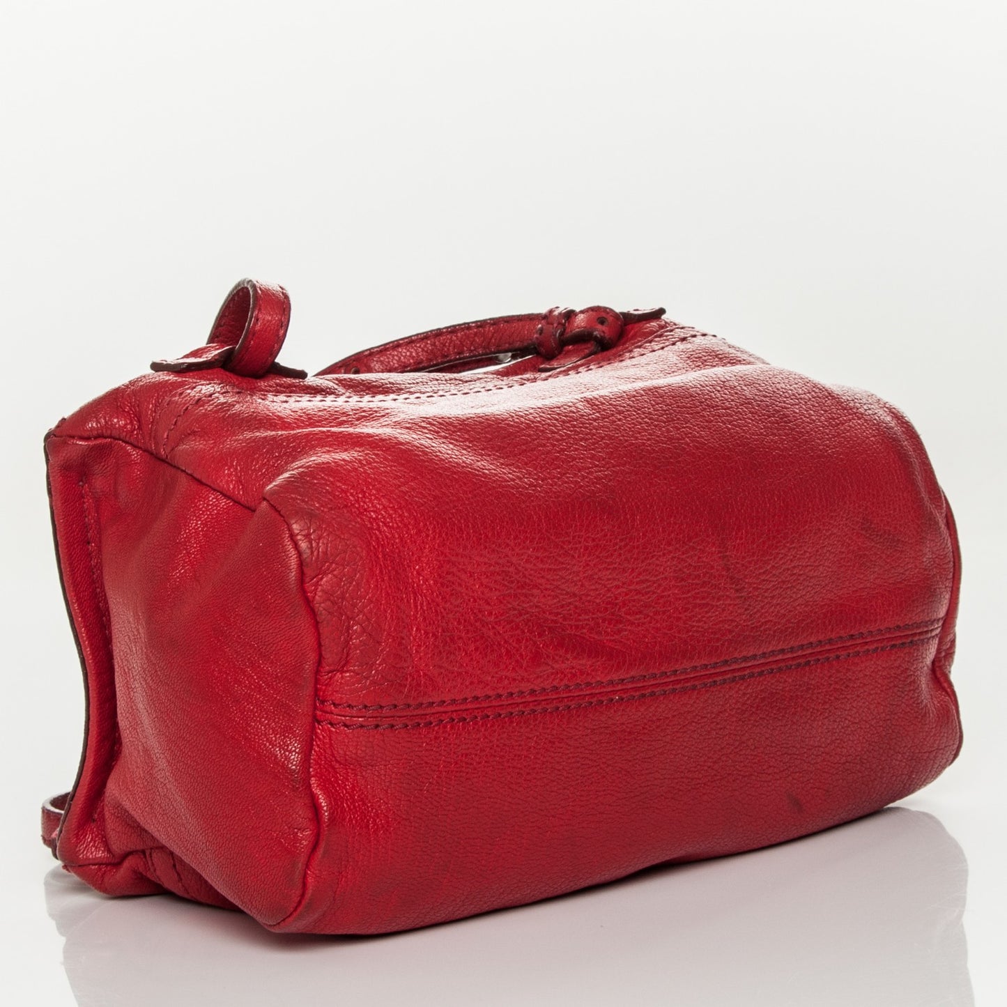 Sugar Goatskin Mini Pandora Red