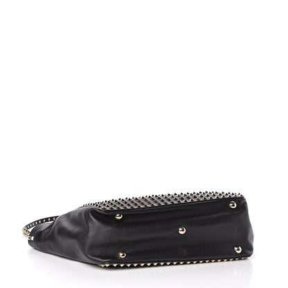 Valentino Garavani Vitello Medium Rockstud All Over Tote Black 4 of 11