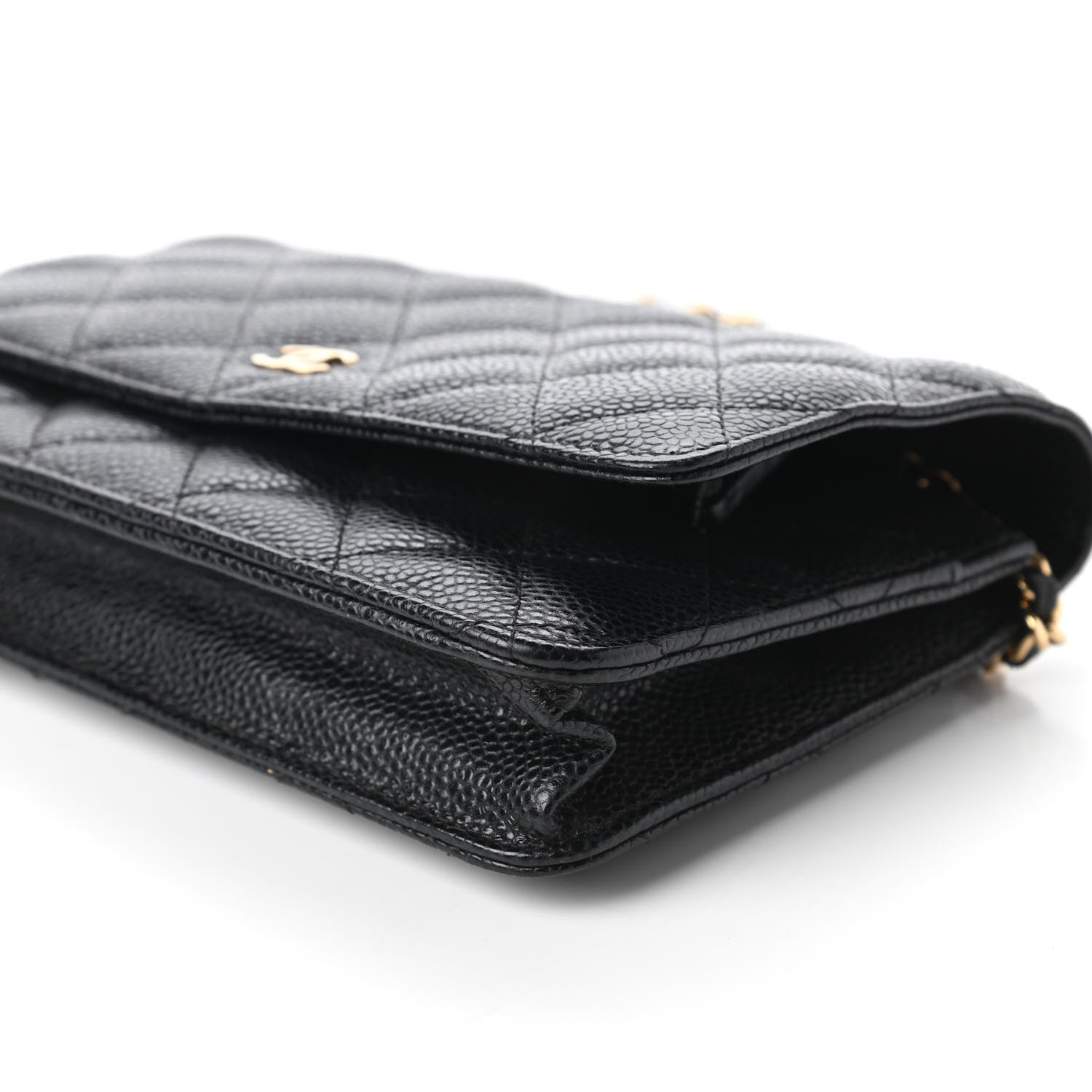 Chanel Caviar Quilted Wallet On Chain WOC Black 7 of 12