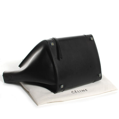 Celine Smooth Calfskin Medium Phantom Luggage Black 4 of 7