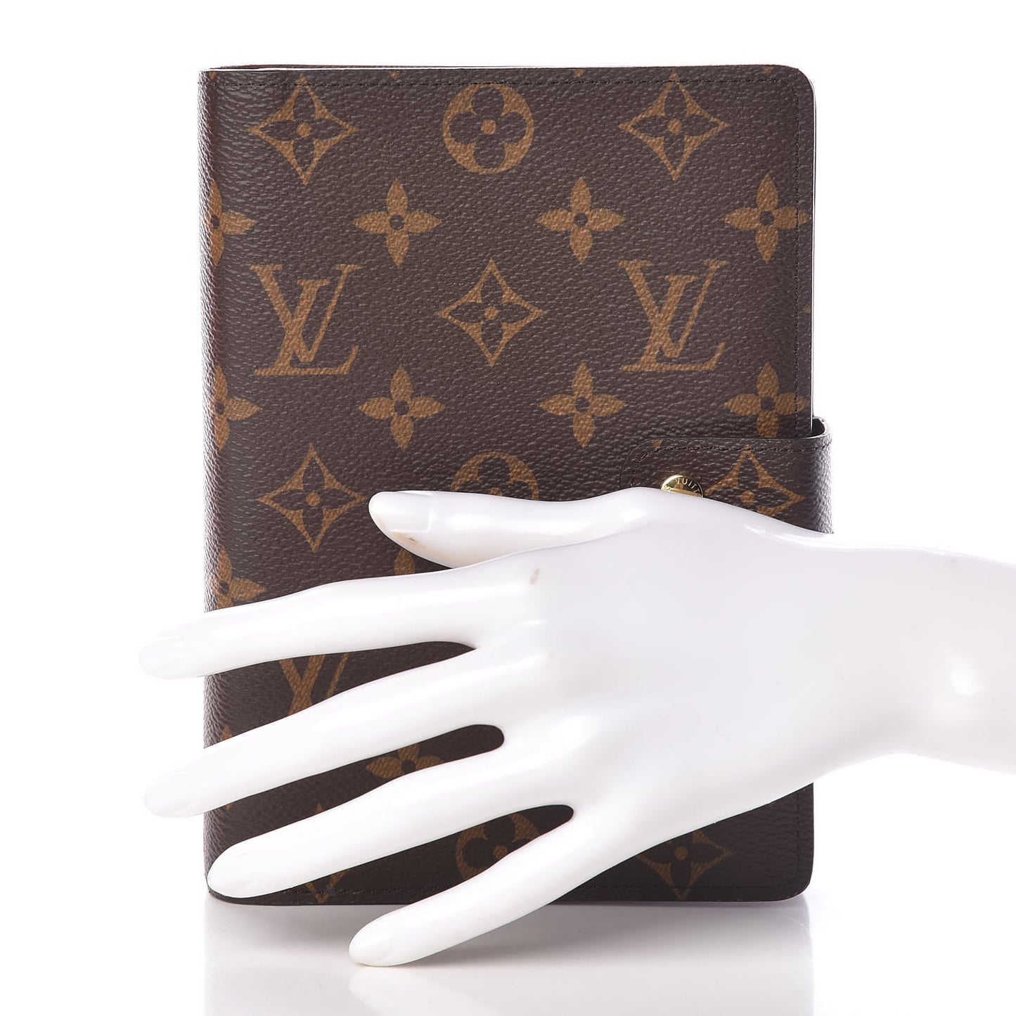 Monogram Medium Ring Agenda Cover