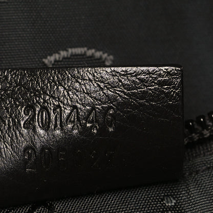 Gucci Guccissima Medium Flat Messenger Bag Dark Brown Dark Brown 7 of 13