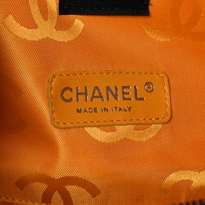 Chanel Calfskin Quilted Jumbo Cambon Bowler Black Grey 6 of 13
