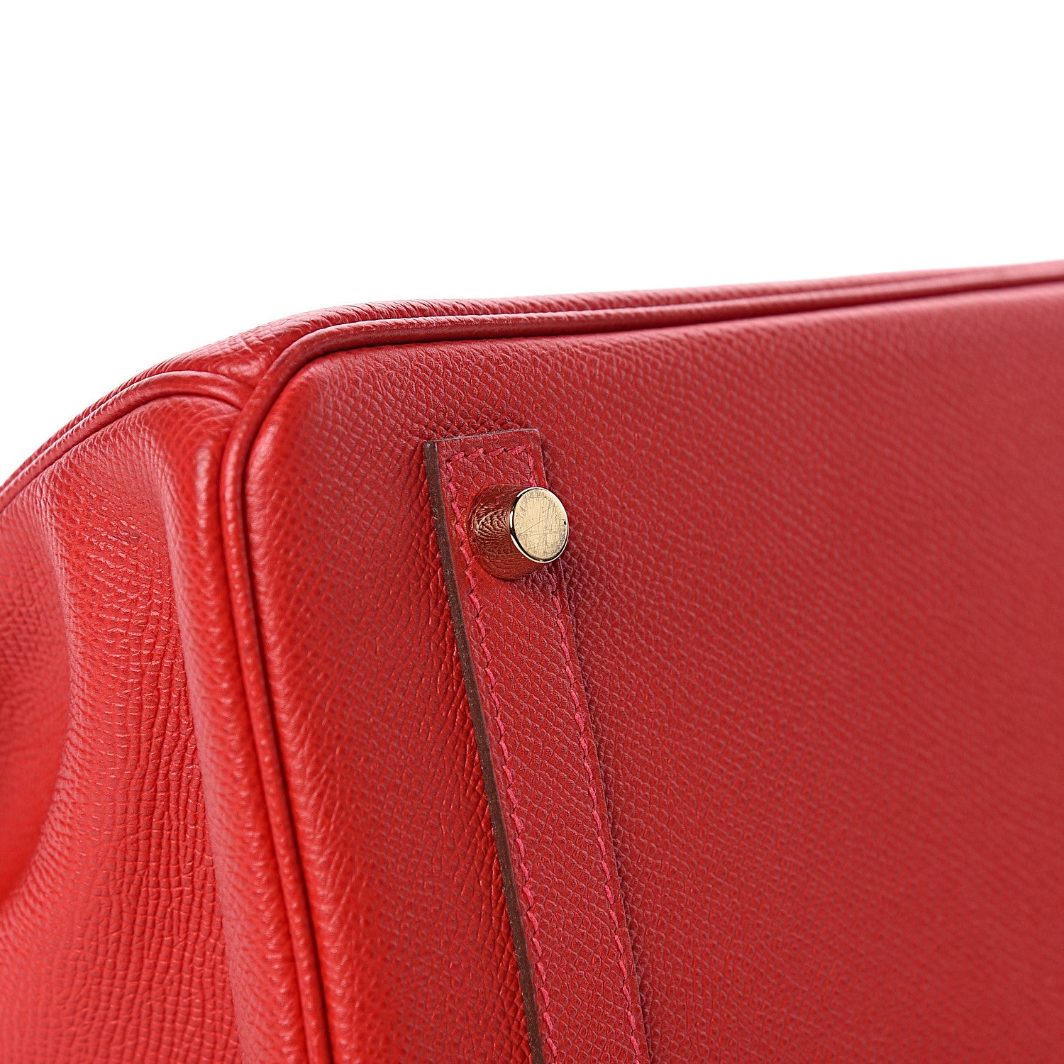 Hermes Epsom Birkin 30 Rouge Casaque 35 of 38