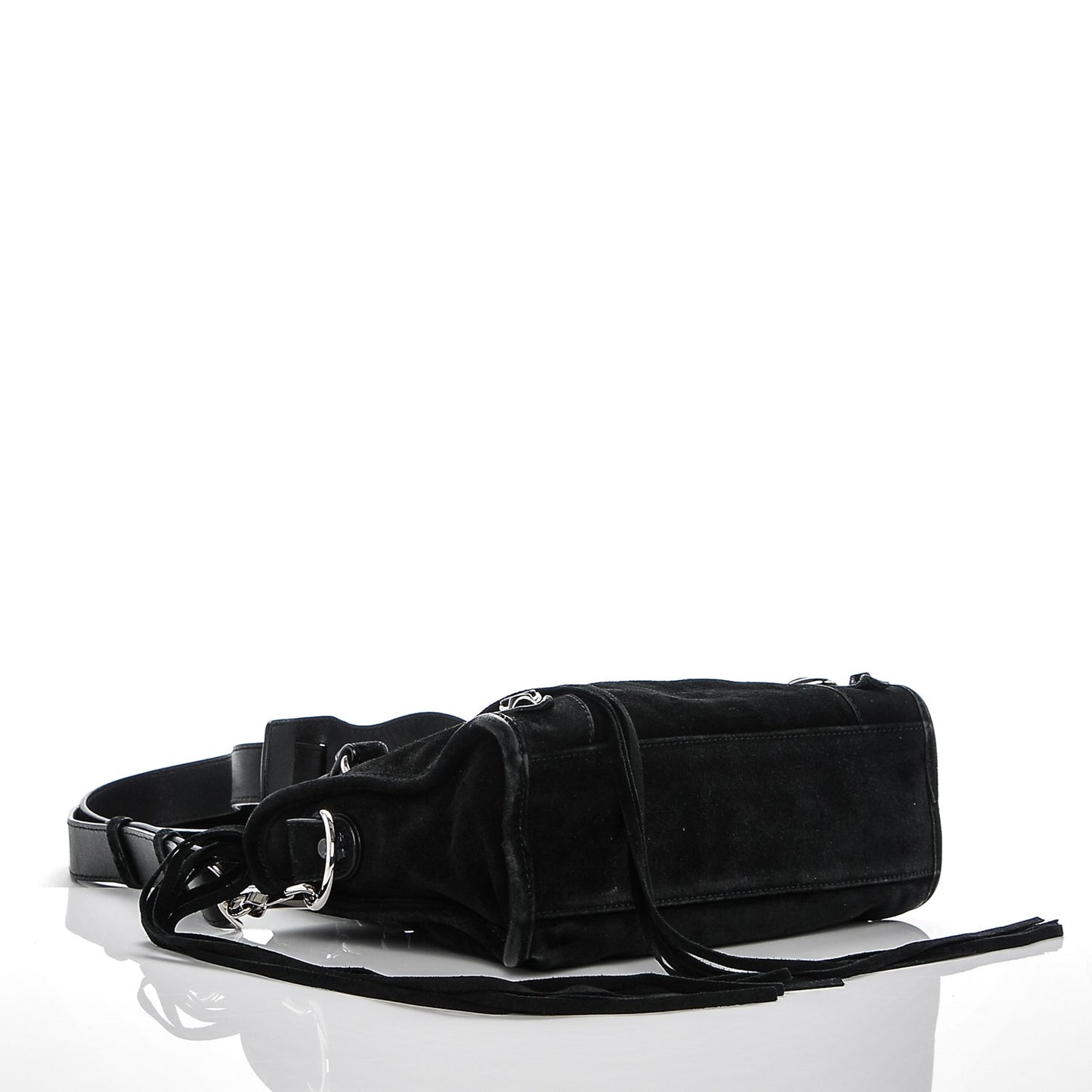 Baby Daim Suede Marble Hardware Mini City Black