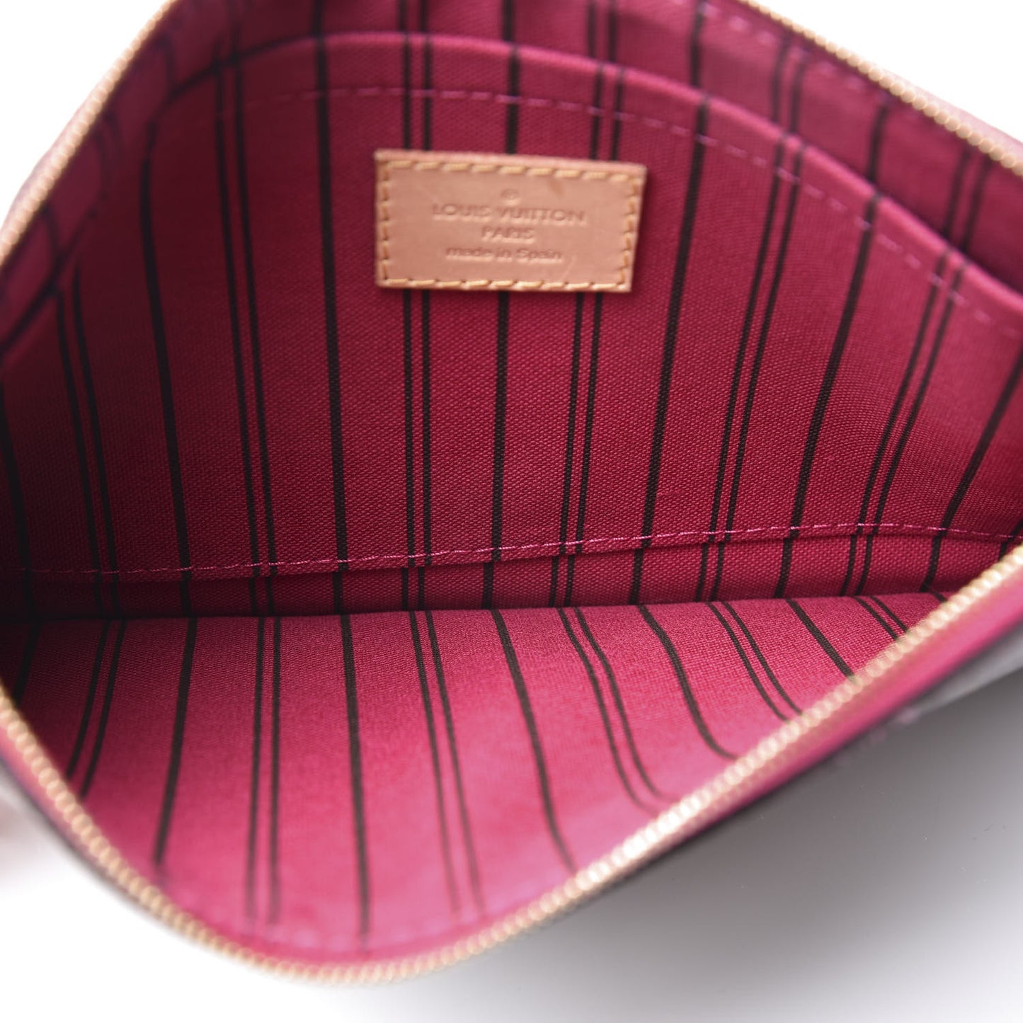 Monogram Neverfull MM GM Pochette Pivoine