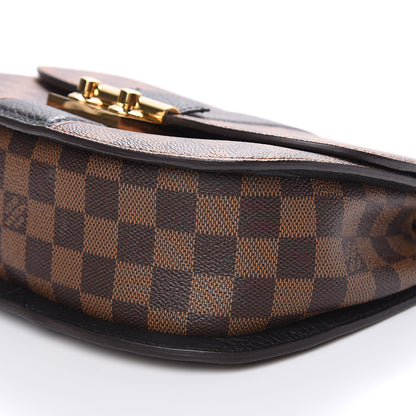 Louis Vuitton Damier Ebene Cuir Taurillon Wight Black 9 of 10