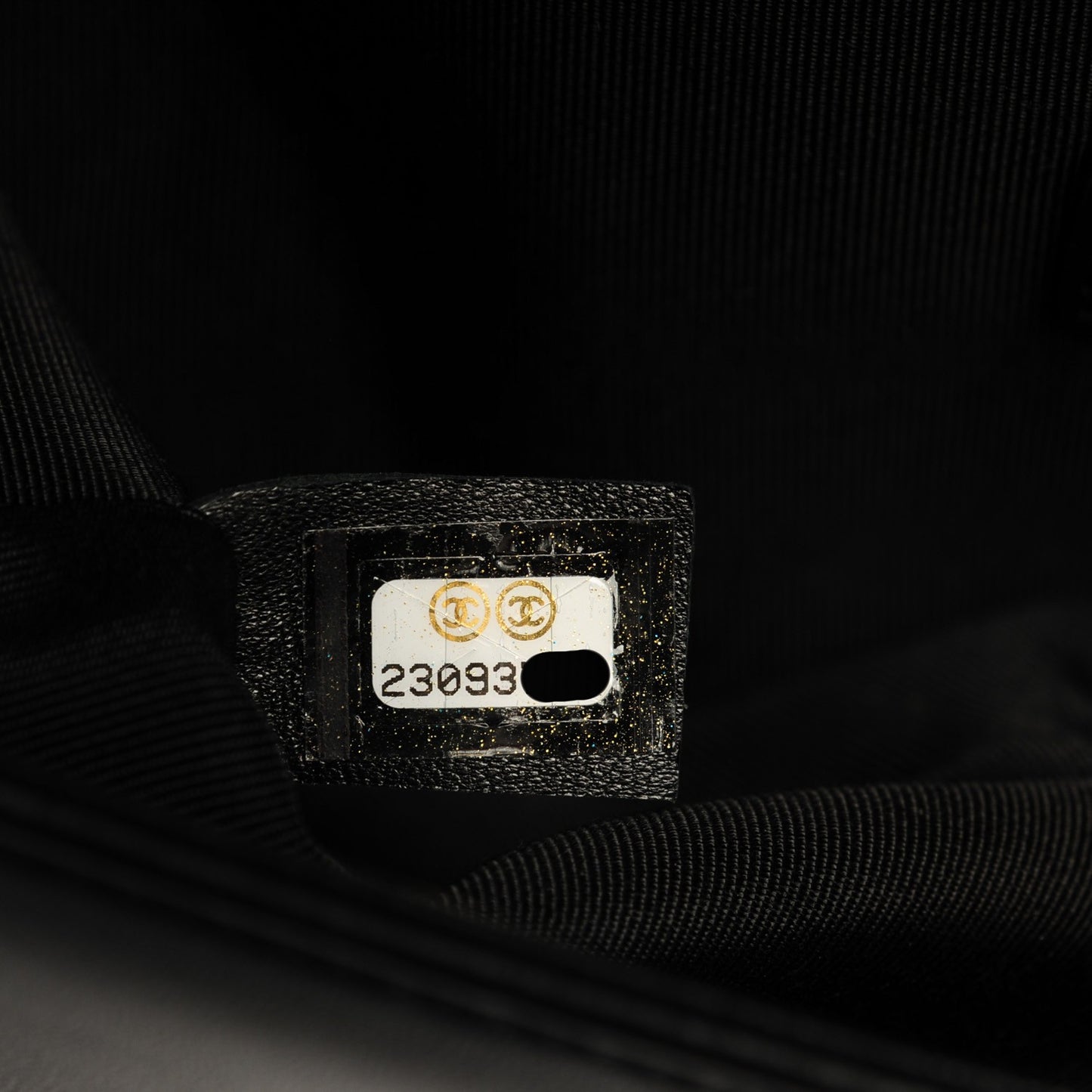 Lambskin Quilted Medium Boy Flap Black