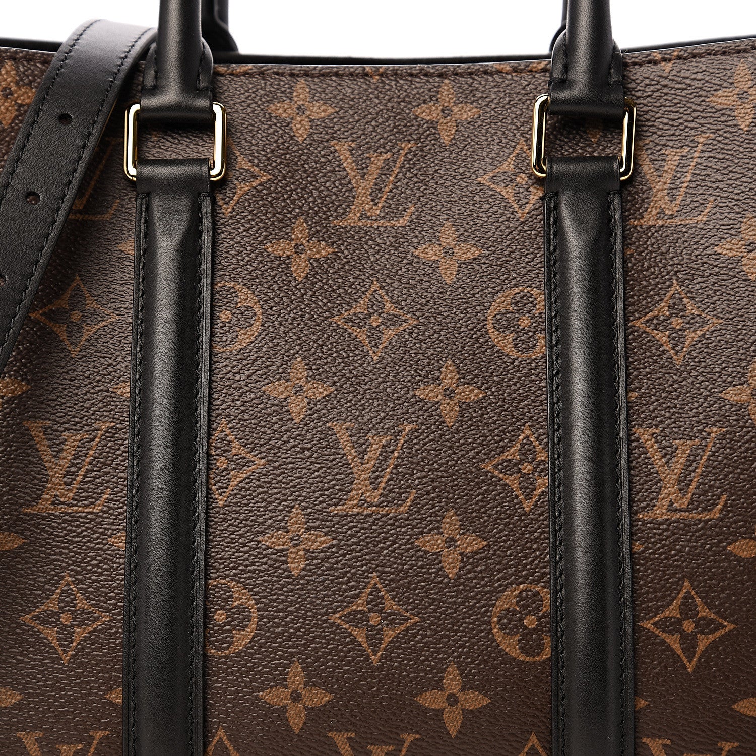 Louis Vuitton Monogram Soufflot MM Black 8 of 8