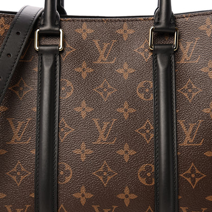 Louis Vuitton Monogram Soufflot MM Black 8 of 8
