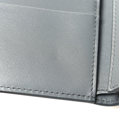 Celine Grained Calfskin Medium Multifunction Strap Wallet Grey Chalk 10 of 11