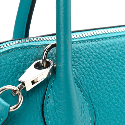 Hermes Taurillon Clemence Bolide 31 Turquoise 15 of 16