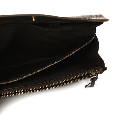 Louis Vuitton Damier Ebene Emilie Wallet 14 of 16