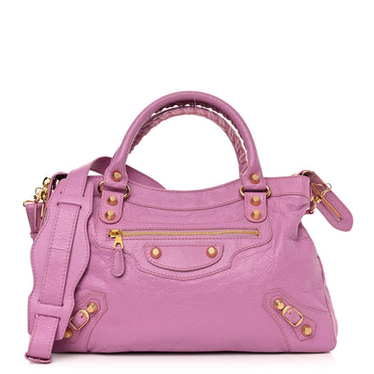 Balenciaga Agneau Giant 12 Gold Hardware Town Rose Berlingot 1 of 13