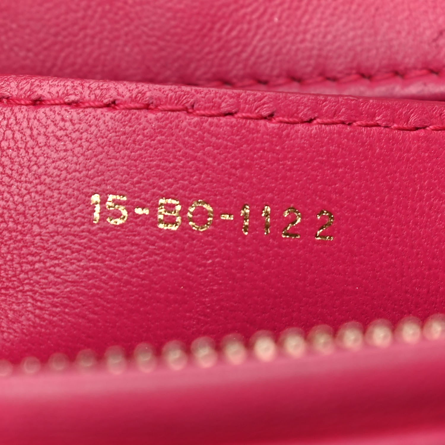 Christian Dior Lambskin Cannage Large Lady Dior Fuchsia 7 of 15