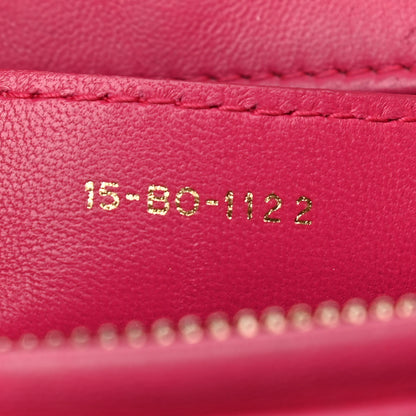 Christian Dior Lambskin Cannage Large Lady Dior Fuchsia 7 of 15