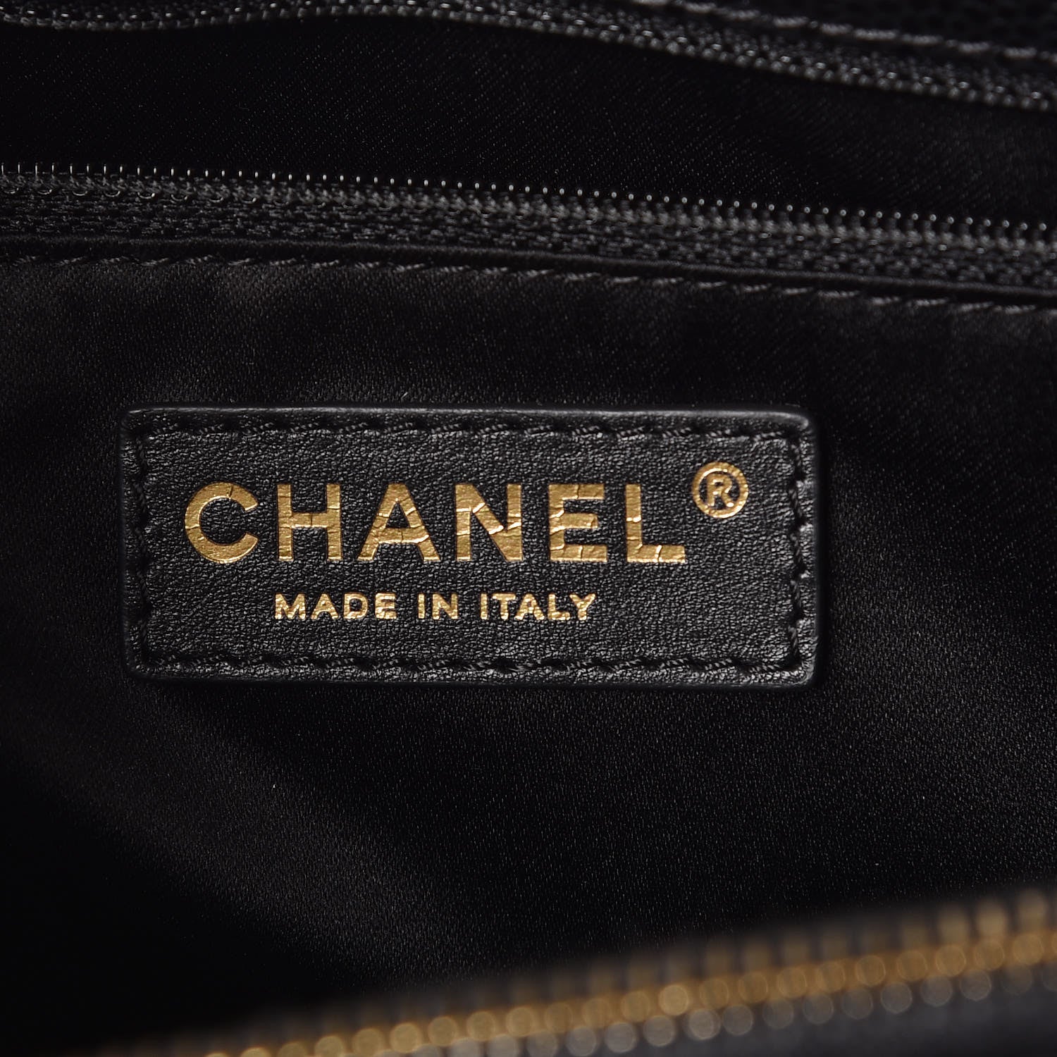 Chanel Caviar Quilted Grand Shopping Tote GST Black 7 of 10