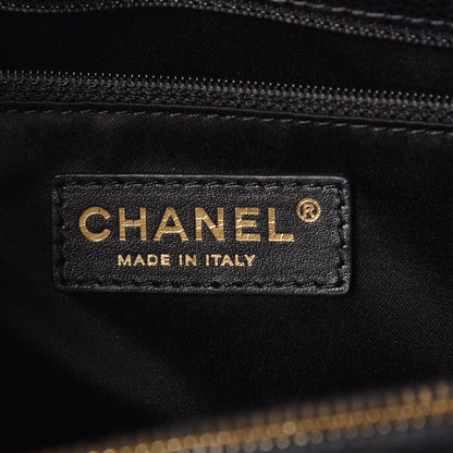 Chanel Caviar Quilted Grand Shopping Tote GST Black 7 of 10