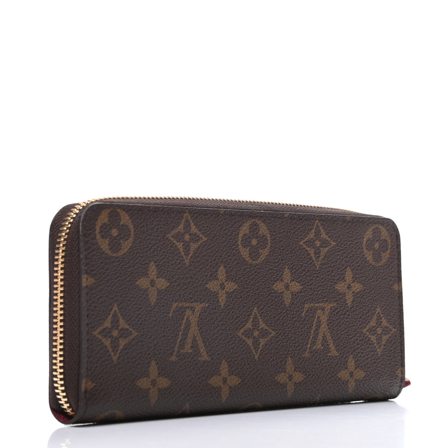 Monogram Clemence Wallet Fuchsia