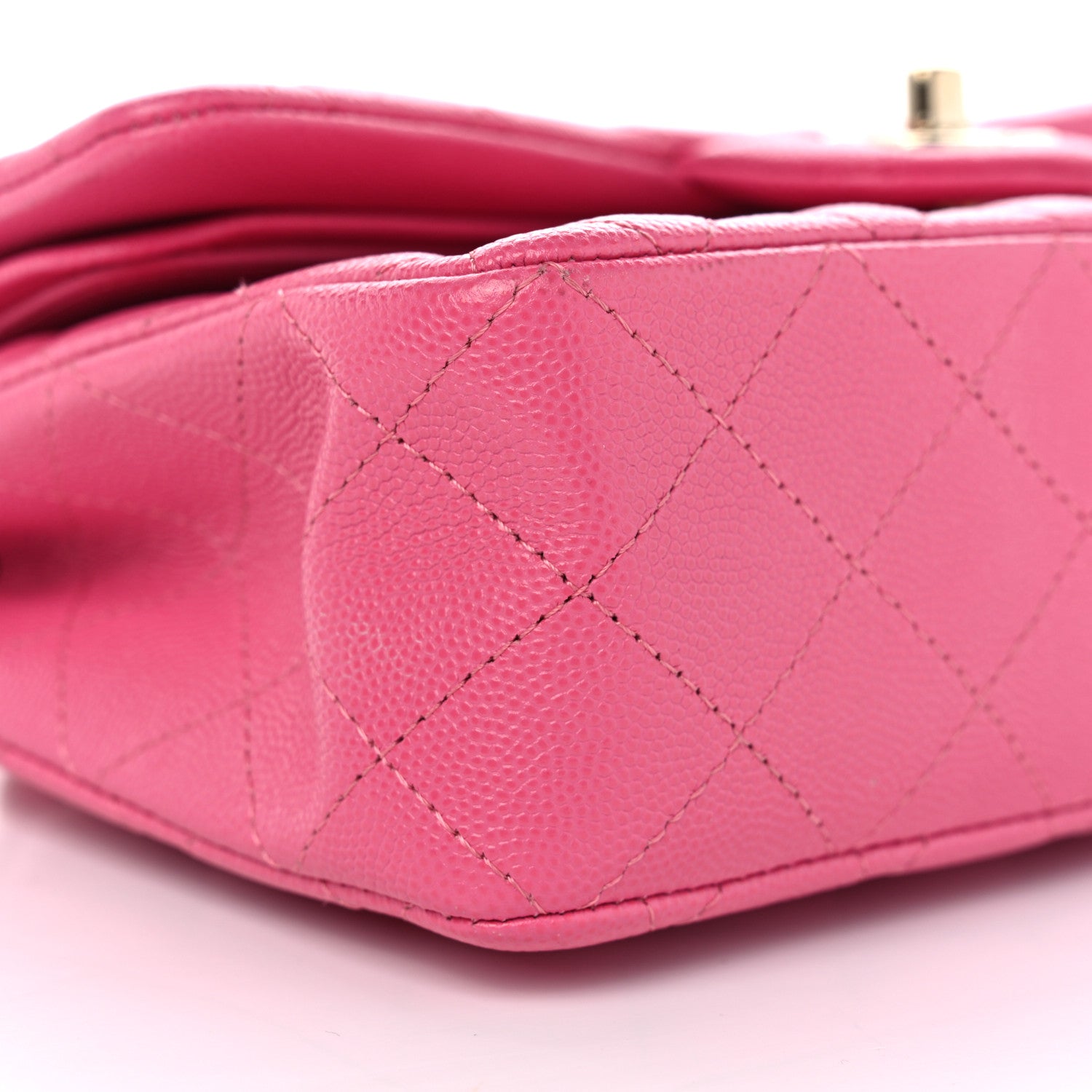 Chanel Caviar Quilted Small Double Flap Pink 9 of 11