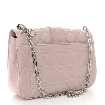 Christian Dior Lambskin Cannage Medium Miss Dior Flap Light Pink 3 of 17