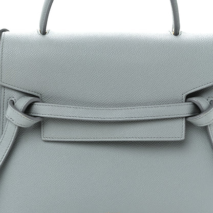 Celine Grained Calfskin Micro Belt Bag Cloud 9 of 11