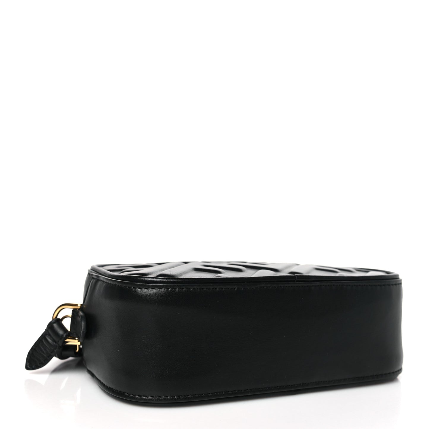 Vitello Epoque FF Embossed Camera Case Black