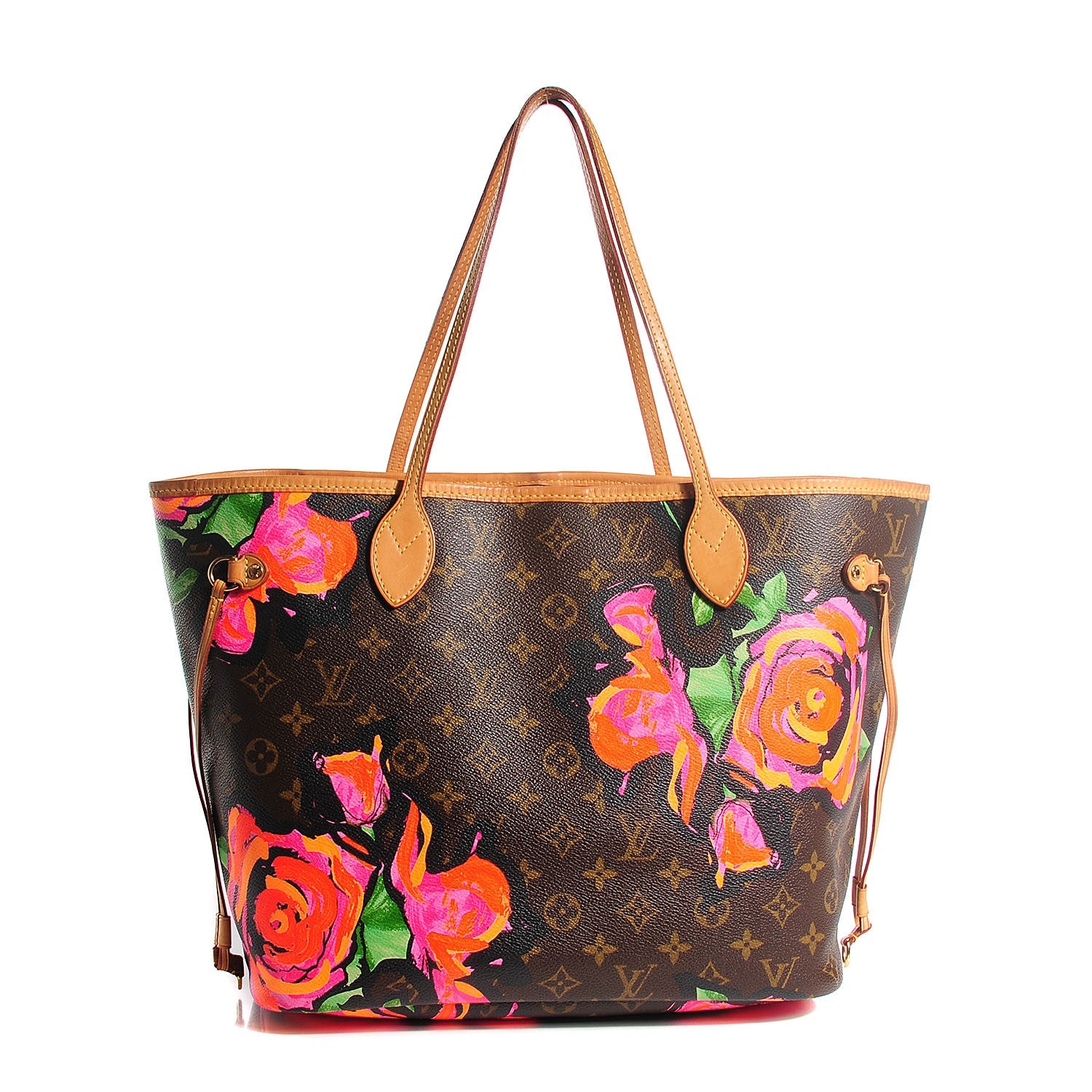 Louis Vuitton Monogram Roses Neverfull MM 1 of 7