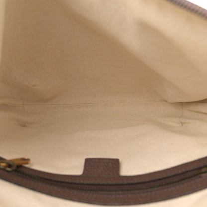 Gucci GG Supreme Monogram Web Small Ophidia Half Moon Hobo Brown 5 of 10