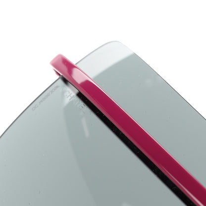 Chanel Acetate Shield Quilted Sunglasses 71655 White Red 7 of 8